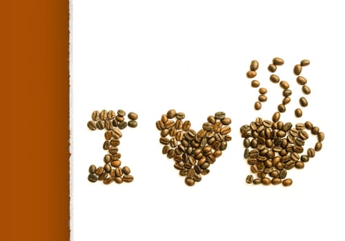 roasted coffee beans, can be used as a background