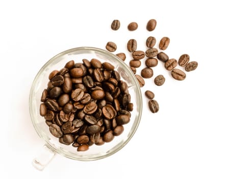roasted coffee beans, can be used as a background