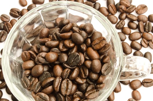 roasted coffee beans, can be used as a background