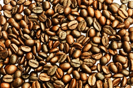 roasted coffee beans, can be used as a background