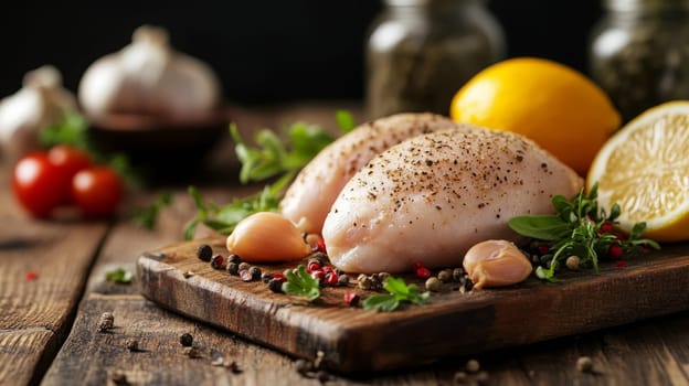 Ketogenic diet. Keto diet concept, Generative AI food