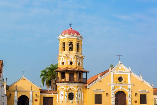 Santa Barbara Church, part of the UNESCO World Heritage center of Mompox, Colombia