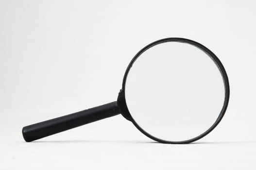 Magnifying Glass Loupe on a White Background