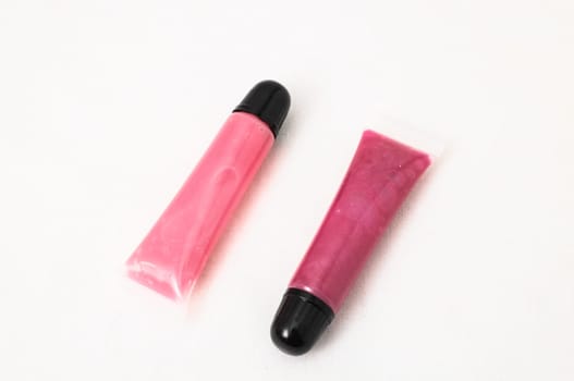 Lipstick in Black Container on a white background