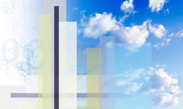 Background Concept Technology - Abstract Shape Lines Straight