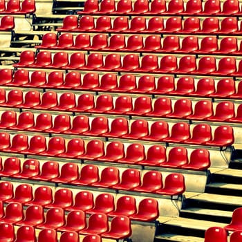 Red seats
