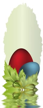 colorful Easter eggs