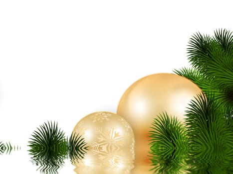 Christmas tree baubles