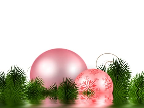 Christmas tree baubles