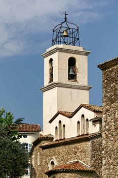 Saint-Maxime,parish church,Cote d'Azur,Provence,South of France,Europe