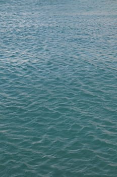 Blue Water Texture Pattern at Noon on the Atlantic Ocean