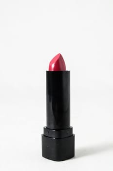 Lipstick in Black Container on a white background