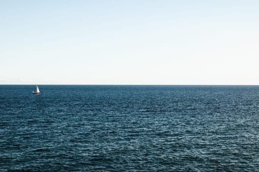 Spanish Atlantic Ocean Texture Seascape Blue Color