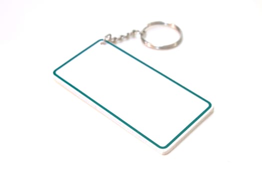 keychain  as a frame with space for your text