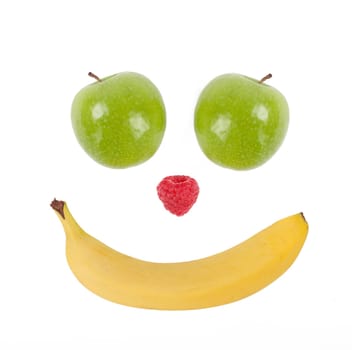 funny fruit face