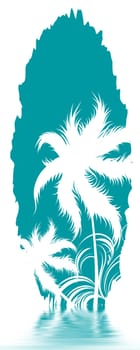 Palm trees