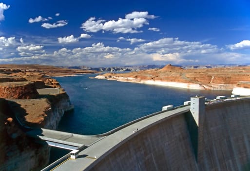 Glen Canyon Dam in Arizona