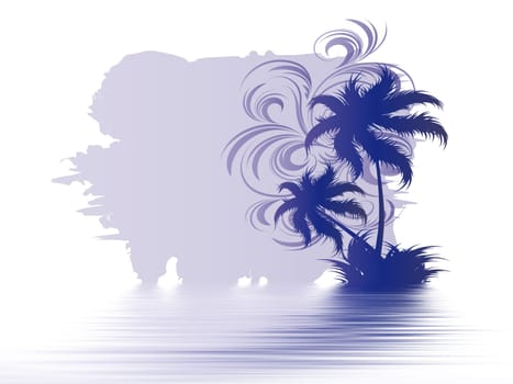 Palm trees
