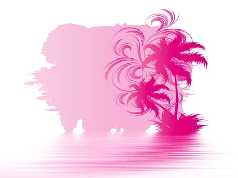 Palm trees