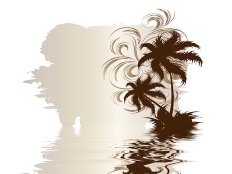 Palm trees