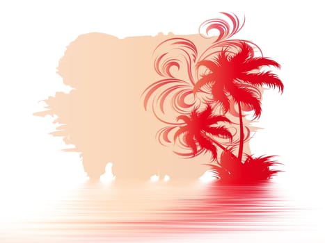 Palm trees