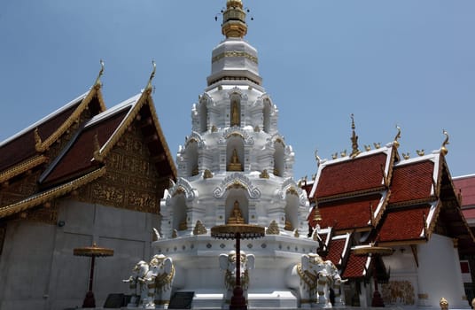 Wat Phra Kaew is located in Chiang Rai Old Town in chiang Rai Province,Thailand.
