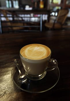 A cafe in the center of Chiang Rai in chiang Rai Province in northern Thailand in South East Asia.