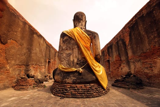 Wat Chetharam Temple in the temple city of Ayutthaya,Thailand.