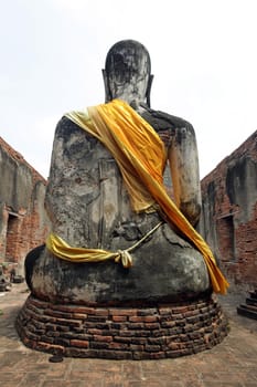 Wat Chetharam Temple in the temple city of Ayutthaya,Thailand.