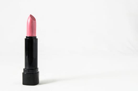 Lipstick in Black Container on a white background