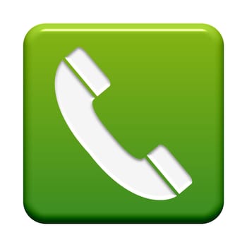 Green Button: Phone Icon