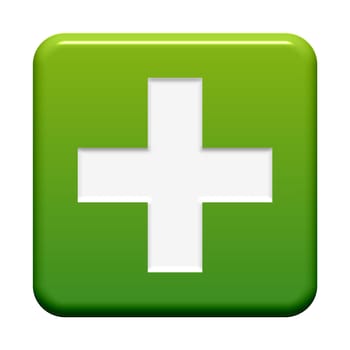 Green Button: Plus / Cross