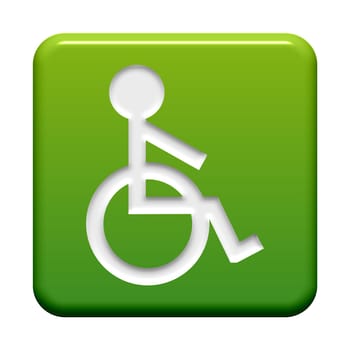 Button green: Wheelchair icon