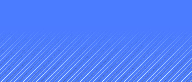 Blue background and slanted light lines with gradient