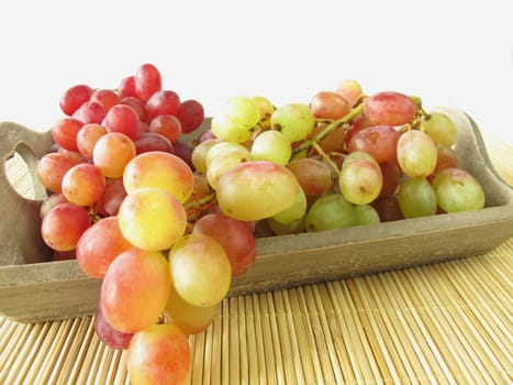 Red grapes