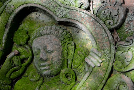 Traditional figures are available for sale in the garden of Ban Phor Linag Meun's Terracota Art at Terracota Garden in Chiang Mai in northern Thailand in South East Asia.