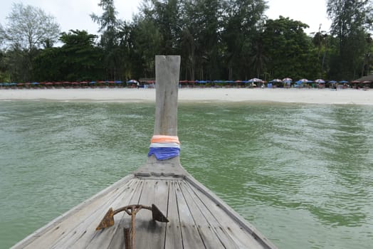 A small bathing island a few minutes by boat from the main island of Puket on the island of Phuket in the south of Thailand in South East Asia.