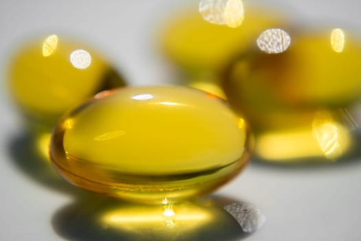 Macro To A Yellow Pills