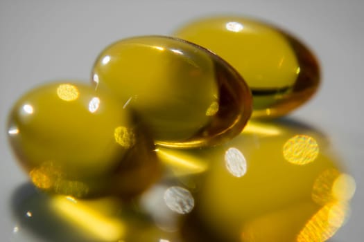 Macro To A Yellow Pills