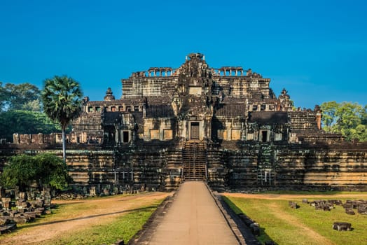 baphuon temple angkor thom cambodia