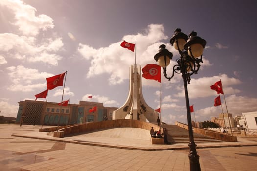 Africa,Tunisia,Tunis,Palce de la Kesbah,.