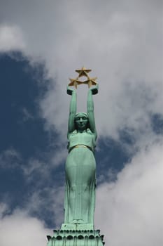 Europe,Eastern Europe,Baltic States,Latvia,Riga,New Town,City,Monument,Freedom Monument,Architecture