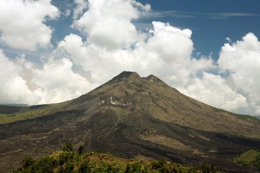 Asia,South East,Indonesia,Bali,Island,Central Bali,Lake Batur,Gunung Batur,Volcano,Landscape,(Urs Flueeler)