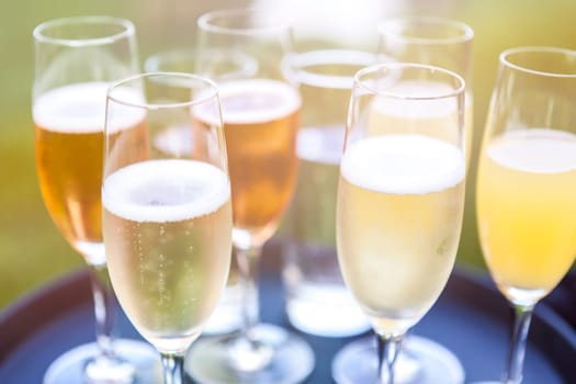 Champagne reception