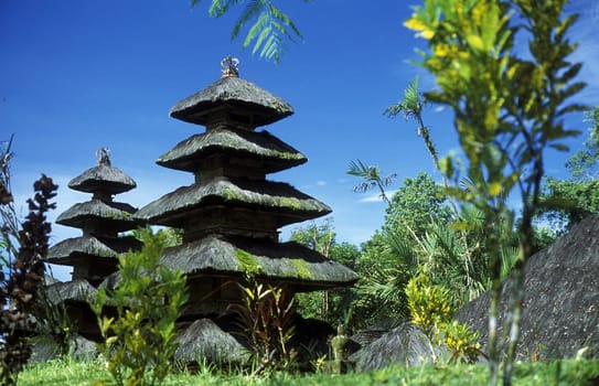 Pura Taman Ayun near Mengwi in central Bali on the island of Bali in Indonesia.