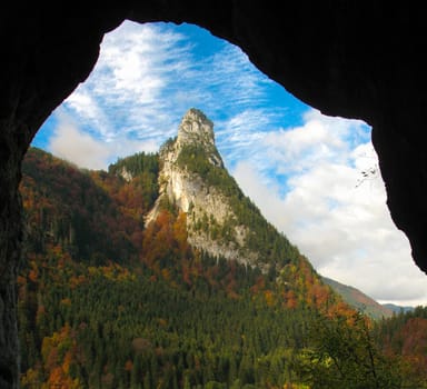 View of Kofel,Ammergau Alps,Upper Bavaria,Germany