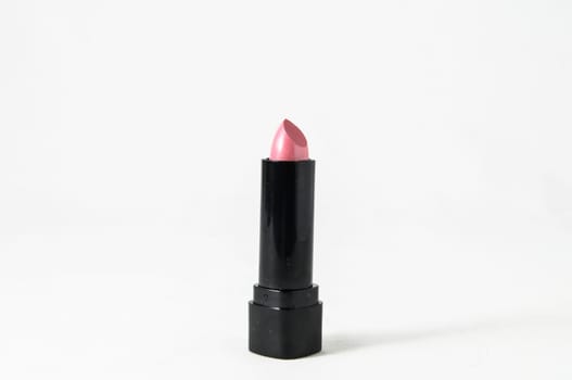 Lipstick in Black Container on a white background