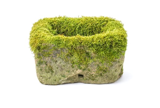 Age mooster flower trough made of sandstone