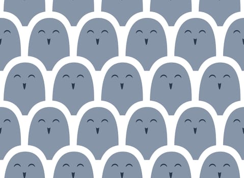 Colorful vector simple pattern . Crowd