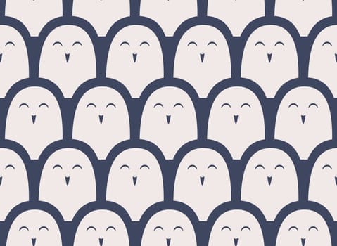 Colorful vector simple pattern . Crowd